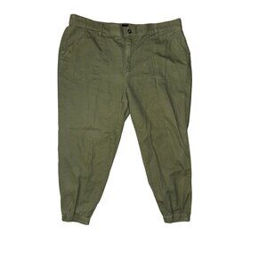 Gap Mens Green Cargo Jogger Pants Size XXL Cotton